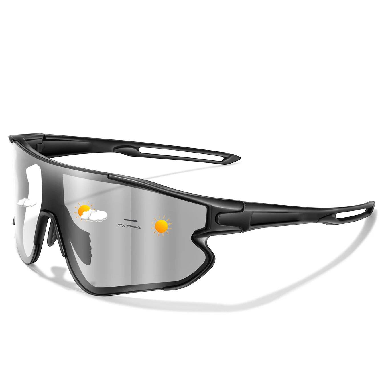 VELO — Photochromic Sports Shield UV400 Sunglasses