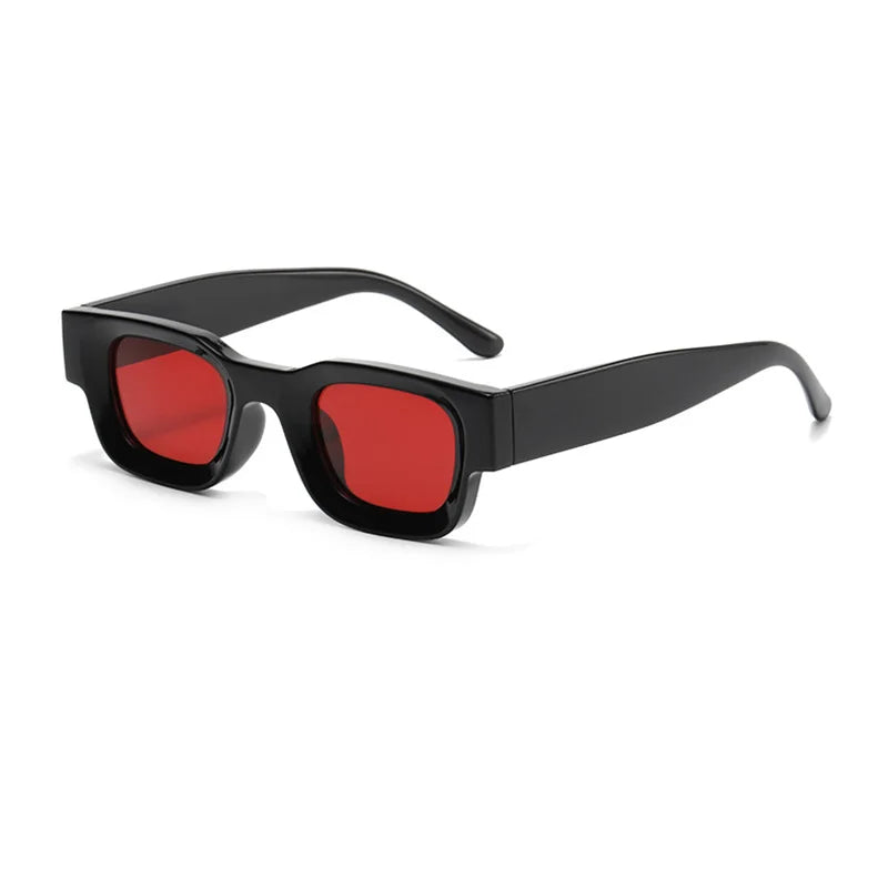 GROVE — Two-Tone Square UV400 Sunglasses in Yellow & Tortoiseshell