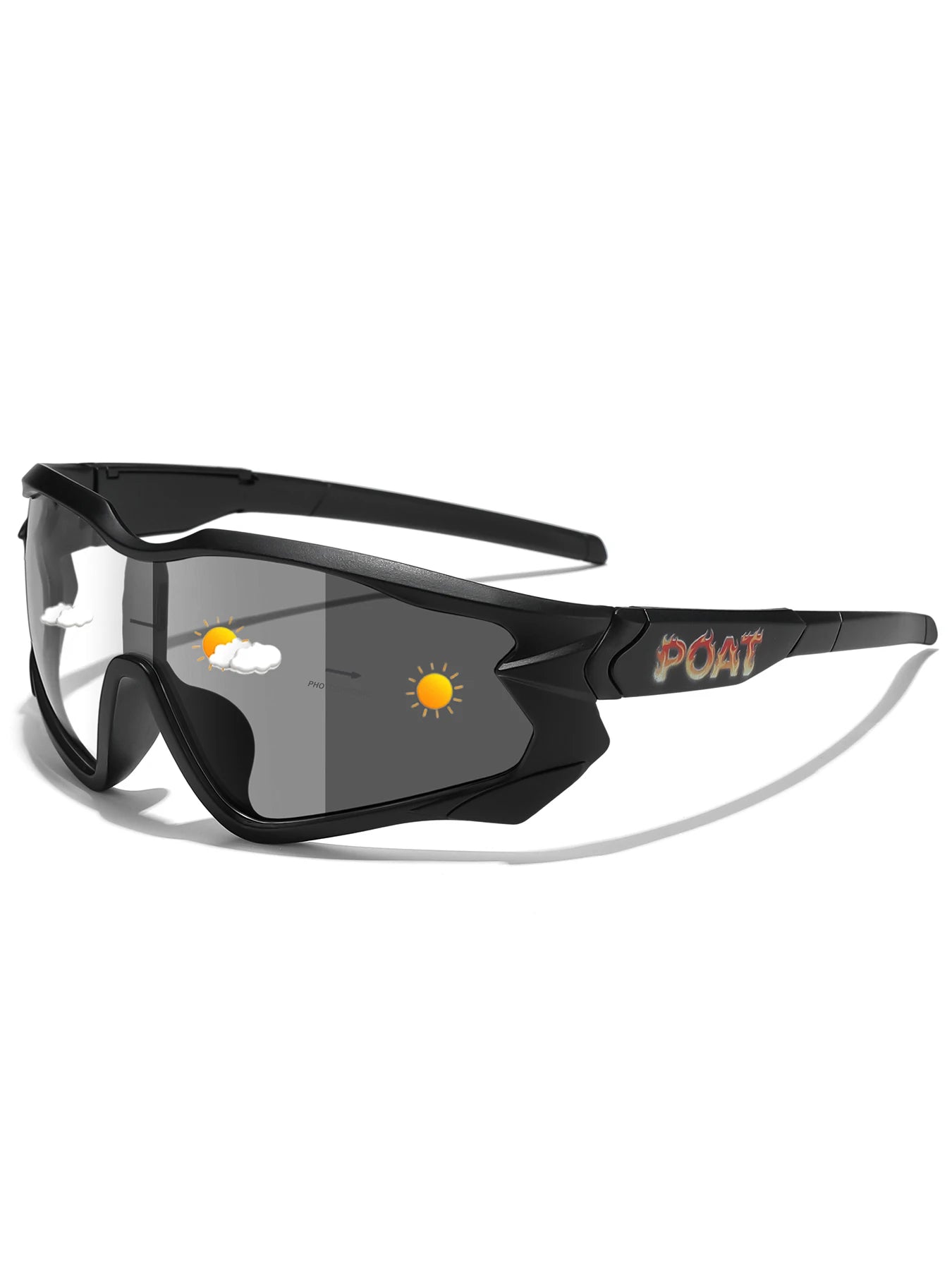 VELO — Photochromic Sports Shield UV400 Sunglasses