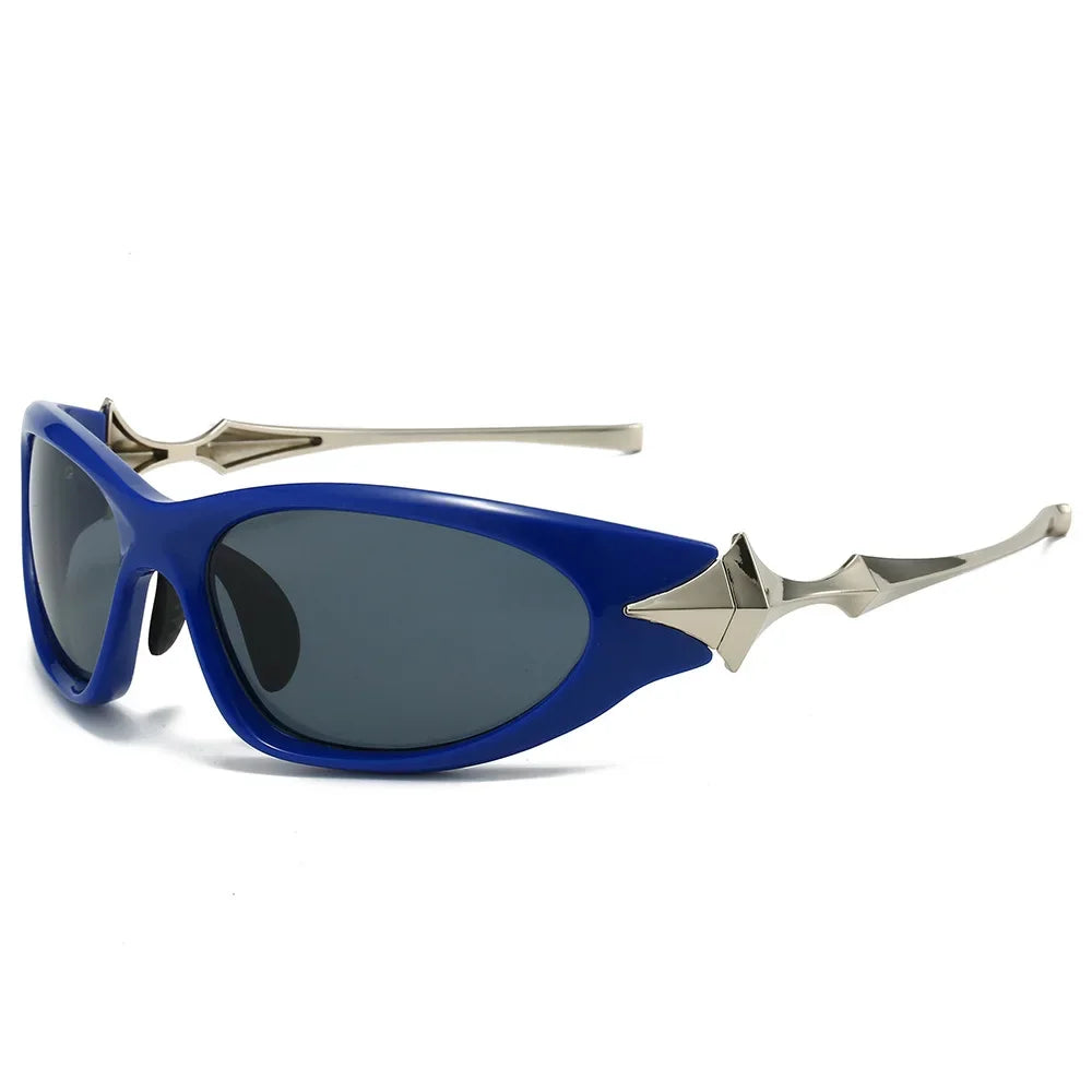 STAR alloy star leg sunglasses side view UV400 driving