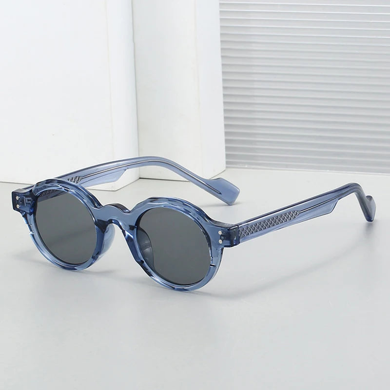 Sunset Society SPOT round rivet sunglasses front view