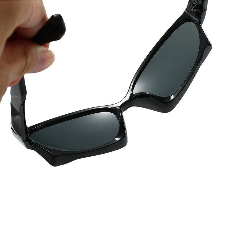 NOVA X — Futuristic Wraparound Sport UV400 Sunglasses in White