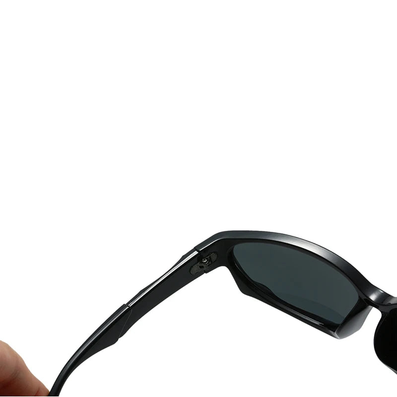 NOVA X — Futuristic Wraparound Sport UV400 Sunglasses in White