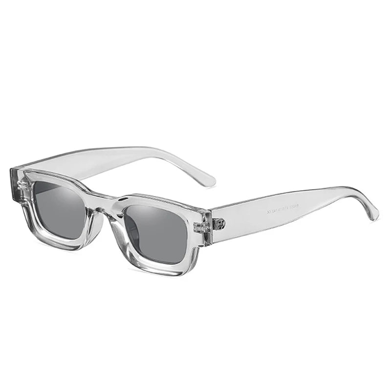 GROVE — Two-Tone Square UV400 Sunglasses in Yellow & Tortoiseshell