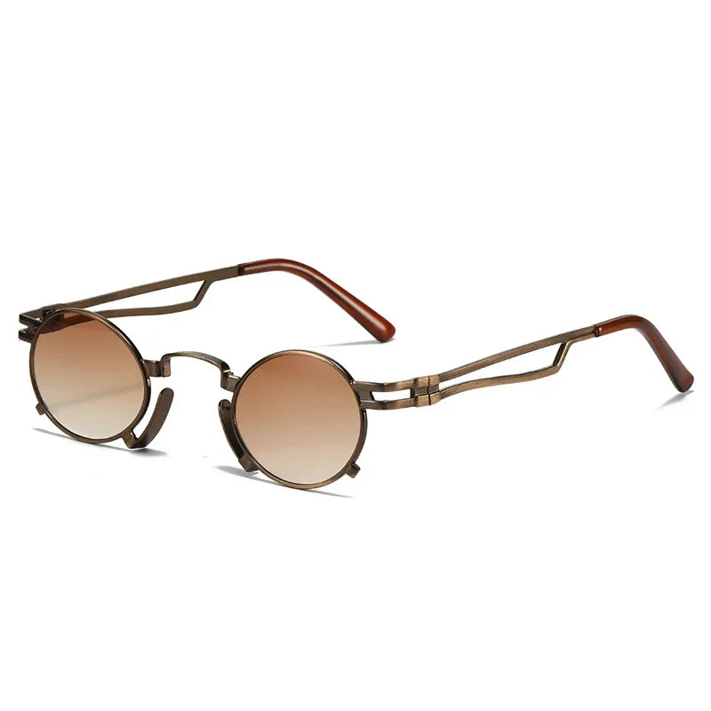 ORBIT — Retro Small Irregular Oval UV400 Polarized Sunglasses