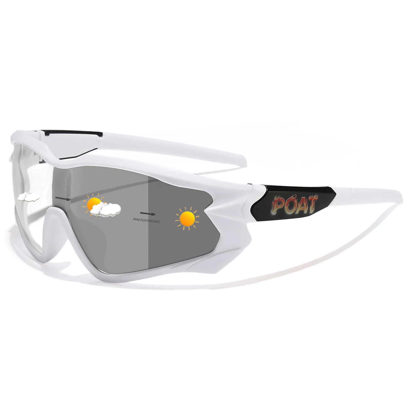 VELO — Photochromic Sports Shield UV400 Sunglasses