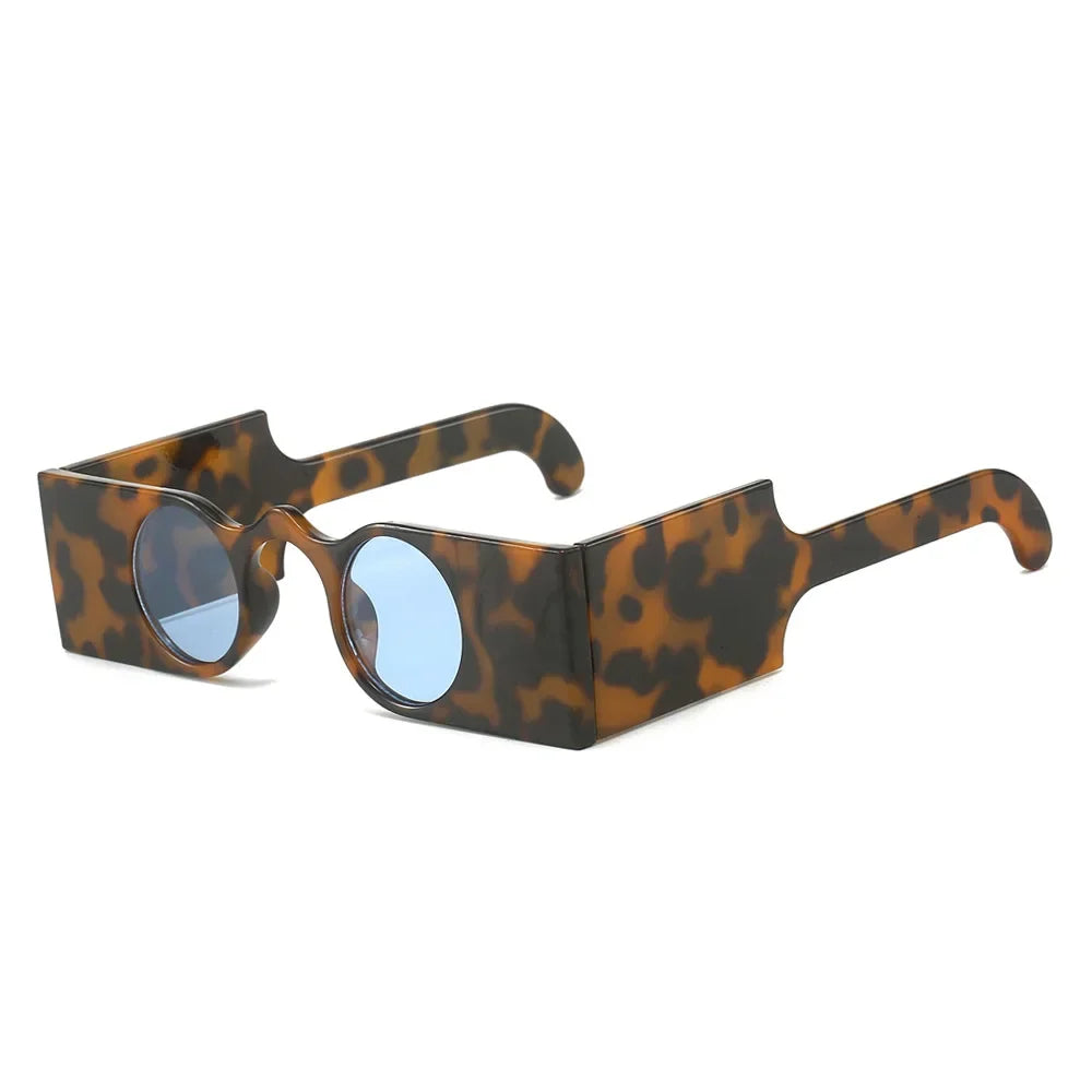 MODO — Vintage Square Hip-Hop Round Lens UV400 Sunglasses