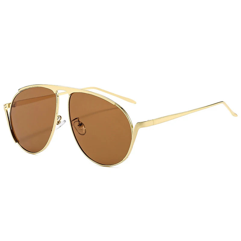 Retro Trendy Bold Aviator Sunglasses Polarized UV400 Amazon.com: SOJOS Retro Trendy Aviator Polarized Sunglasses  main image 4