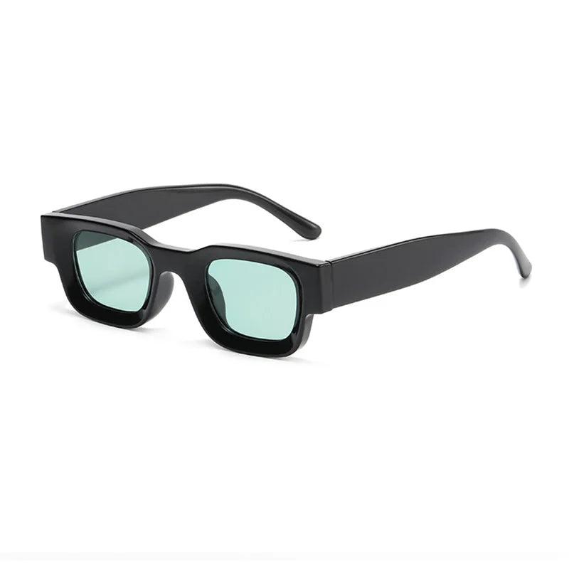 GROVE — Two-Tone Square UV400 Sunglasses in Yellow & Tortoiseshell