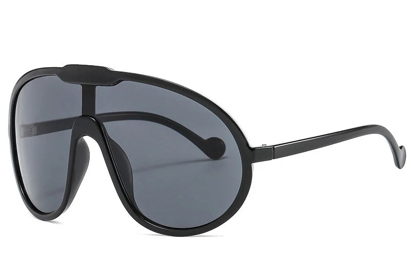 SHIELD — Oversized One-Piece Y2K Mask UV400 Sunglasses