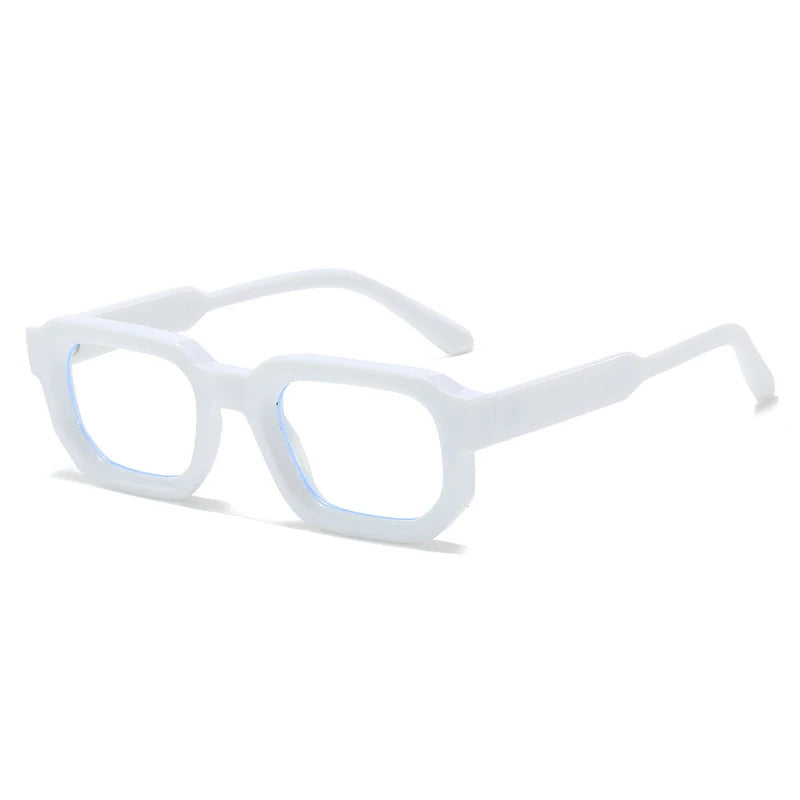 PRISM — Polygon Square Anti-Blue Light Clear Glasses