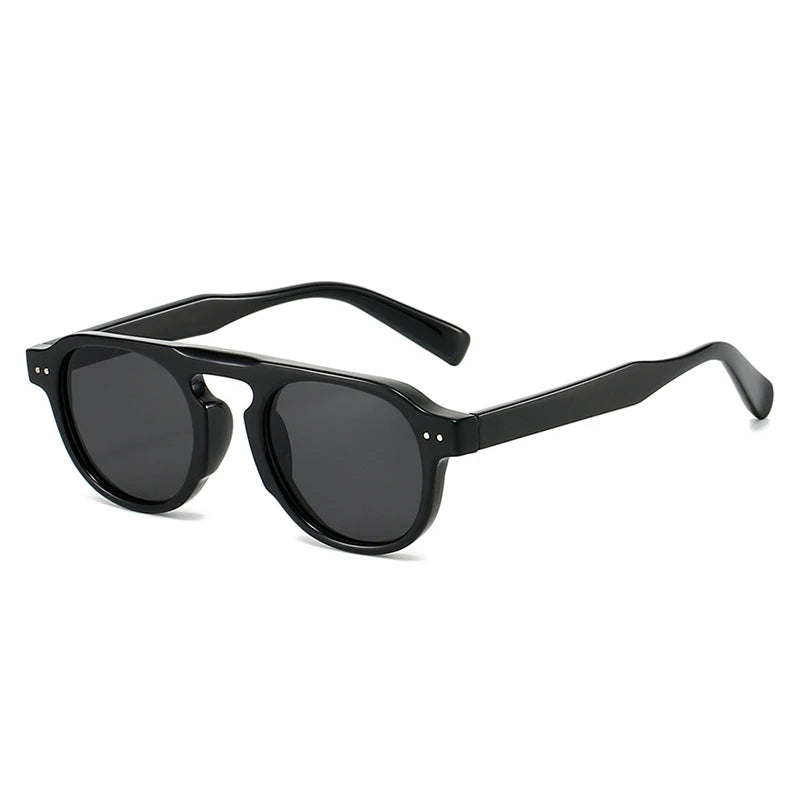 APEX — Retro Square TR90 Rivet UV400 Polarized Sunglasses
