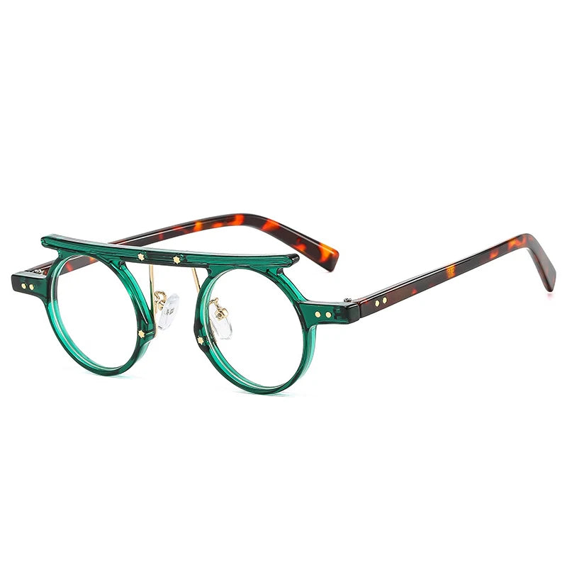 ROUND vintage round sunglasses side angle metal frame