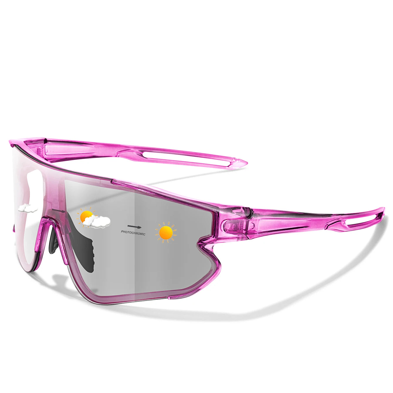 VELO — Photochromic Sports Shield UV400 Sunglasses