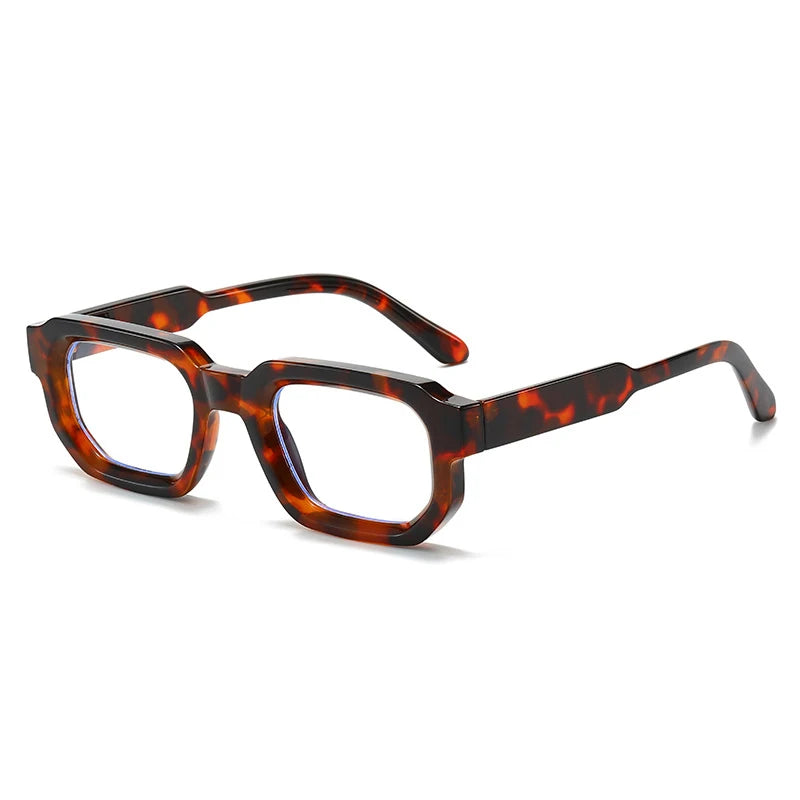 PRISM — Polygon Square Anti-Blue Light Clear Glasses