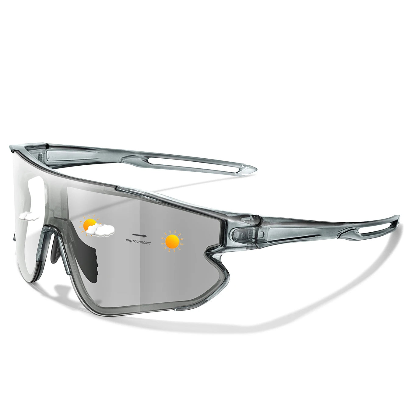 VELO — Photochromic Sports Shield UV400 Sunglasses