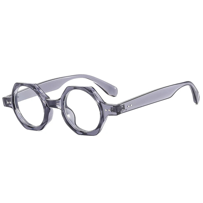 CANDY candy color lens polygon frame sunglasses side angle