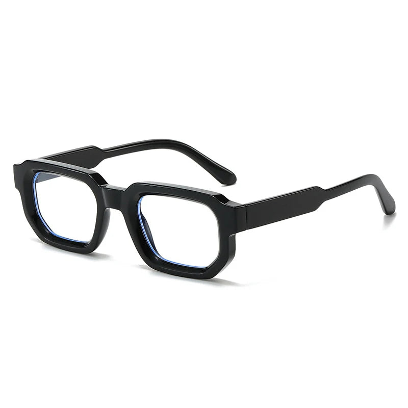 PRISM — Polygon Square Anti-Blue Light Clear Glasses
