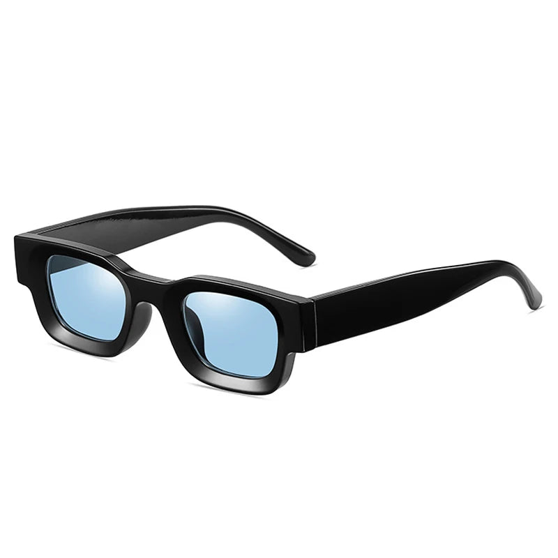 GROVE — Two-Tone Square UV400 Sunglasses in Yellow & Tortoiseshell