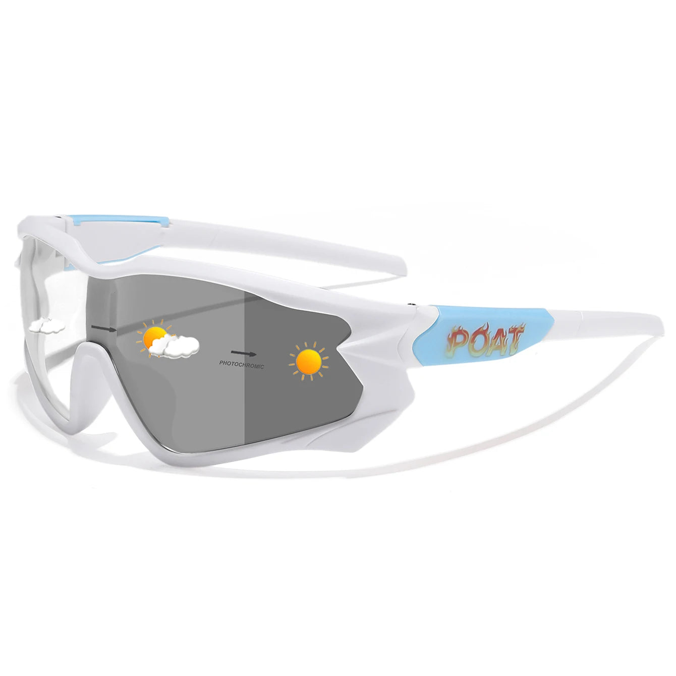 VELO — Photochromic Sports Shield UV400 Sunglasses