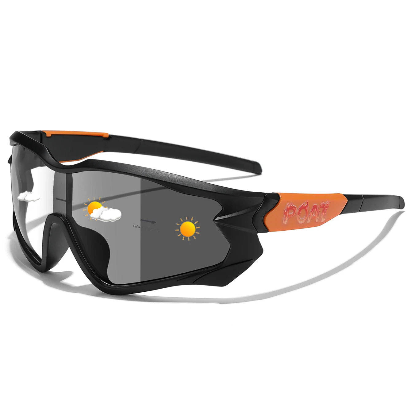 VELO — Photochromic Sports Shield UV400 Sunglasses