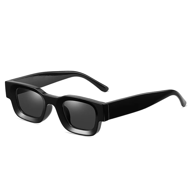 GROVE — Two-Tone Square UV400 Sunglasses in Yellow & Tortoiseshell